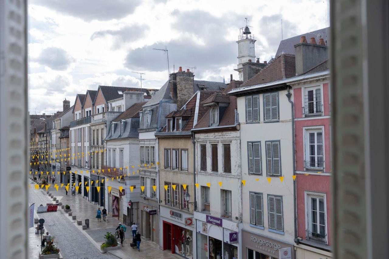 Exceptionnel Appart Haussmannien Au Coeur De Ville Troyes Bagian luar foto
